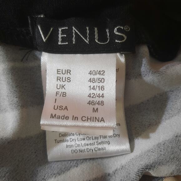 Venus Womens Multi Animal Print Sleeveless Maxi Dress Size Medium - Picture 4 of 7